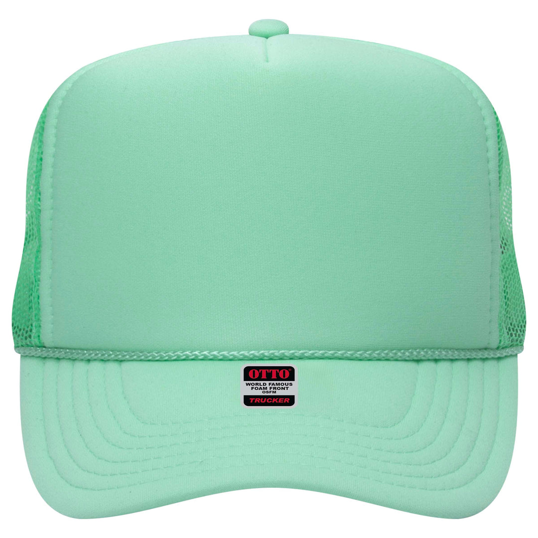 Embroidered Chain Stitch Trucker Hat - Premium Headwear from Pat's Monograms - Just $24.95! Shop now at Pat's Monograms