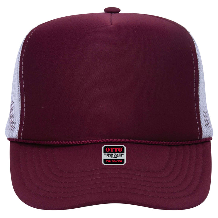 Embroidered Chain Stitch Trucker Hat - Premium Headwear from Pat's - Just $26.95! Shop now at Pat's Monograms