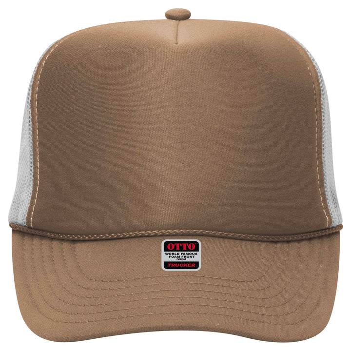 Embroidered Chain Stitch Trucker Hat - Premium Headwear from Pat's Monograms - Just $24.95! Shop now at Pat's Monograms