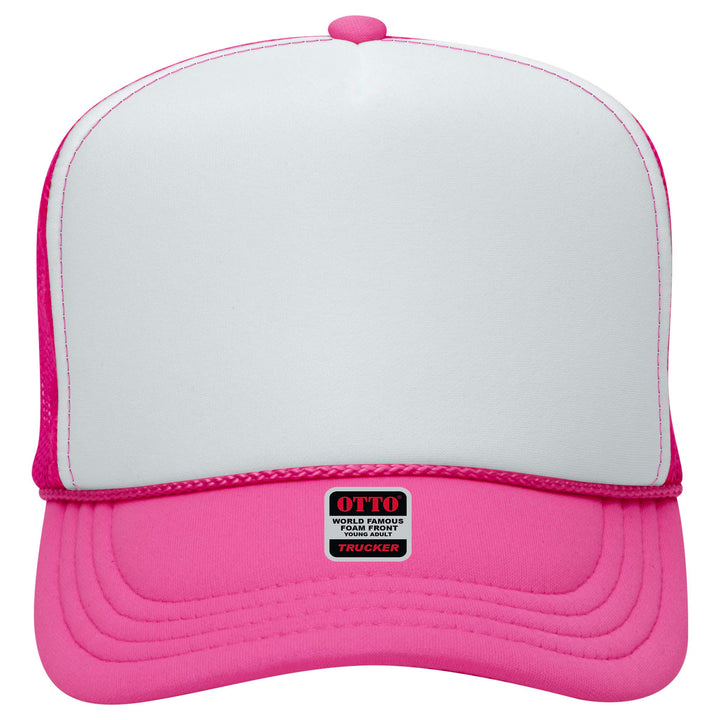 Embroidered Chain Stitch Trucker Hat - Premium Headwear from Pat's - Just $24.95! Shop now at Pat's Monograms