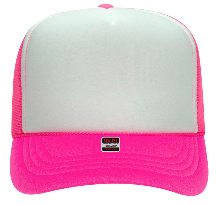 Embroidered Chain Stitch Trucker Hat - Premium Headwear from Pat's Monograms - Just $24.95! Shop now at Pat's Monograms