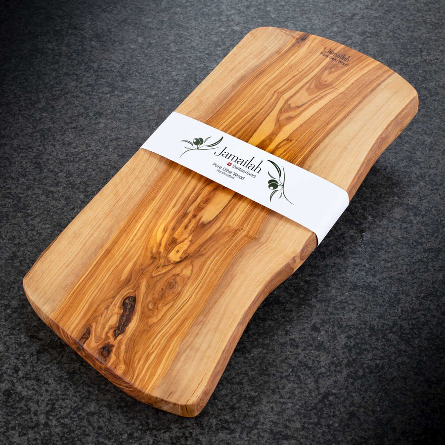 Rustic Charcuterie Board LARGE 16' Olive Wood NO BARK - Premium Cutting Board from MEDITERRANEAN INSPIRED HOME DECOR & LIFESTYLE PRODUCTS - Just $56! Shop now at Pat's Monograms