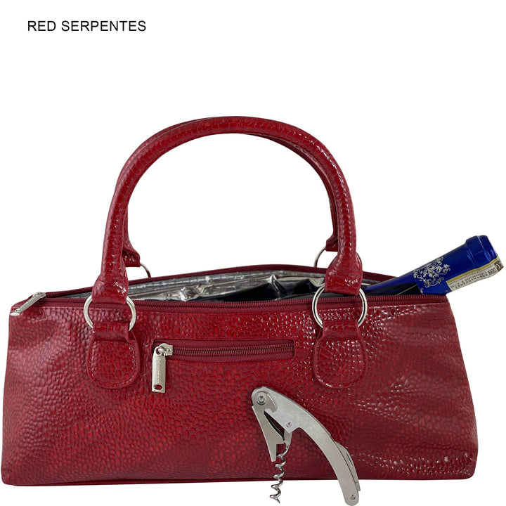 Wine Clutch | Wine Purse Serpentes Design - Premium Accessories from Primeware Inc. - Just $29.95! Shop now at Pat's Monograms