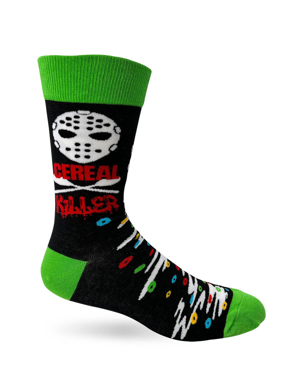 Cereal Killer Men's Novelty Crew Socks - Premium Socks from Fabdaz - Just $11.95! Shop now at Pat's Monograms