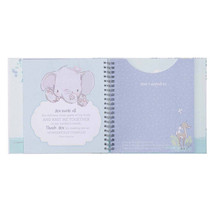 Our Baby Boy's First Year Memory Book - Premium Baby Gift from Christian Art Gifts - Just $27.95! Shop now at Pat's Monograms