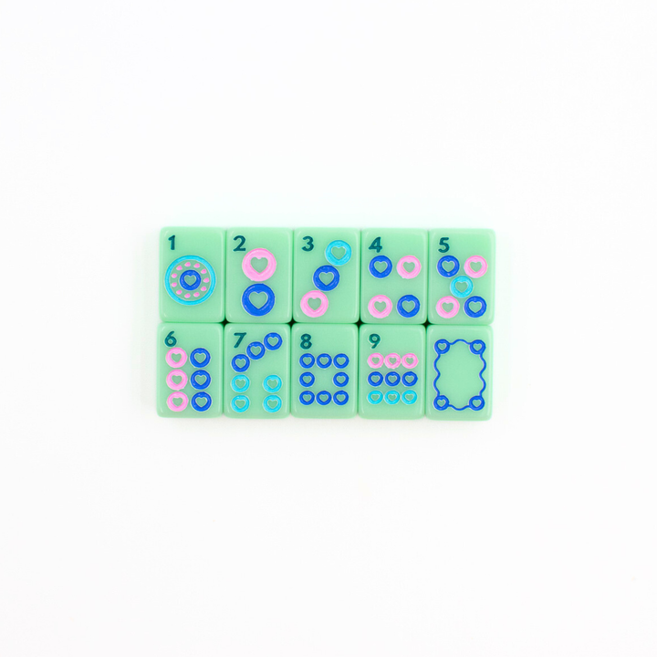 MINI TRAVEL MAHJONG  |  Mini Anywhere Series  |  Green - Premium Mahjong from My Fair Mahjong - Just $195.95! Shop now at Pat's Monograms