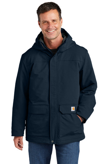 Carhartt® Super Dux™ Insulated Hooded Coat - CT105533 - Premium Outerwear from Carhartt - Just $212! Shop now at Pat's Monograms