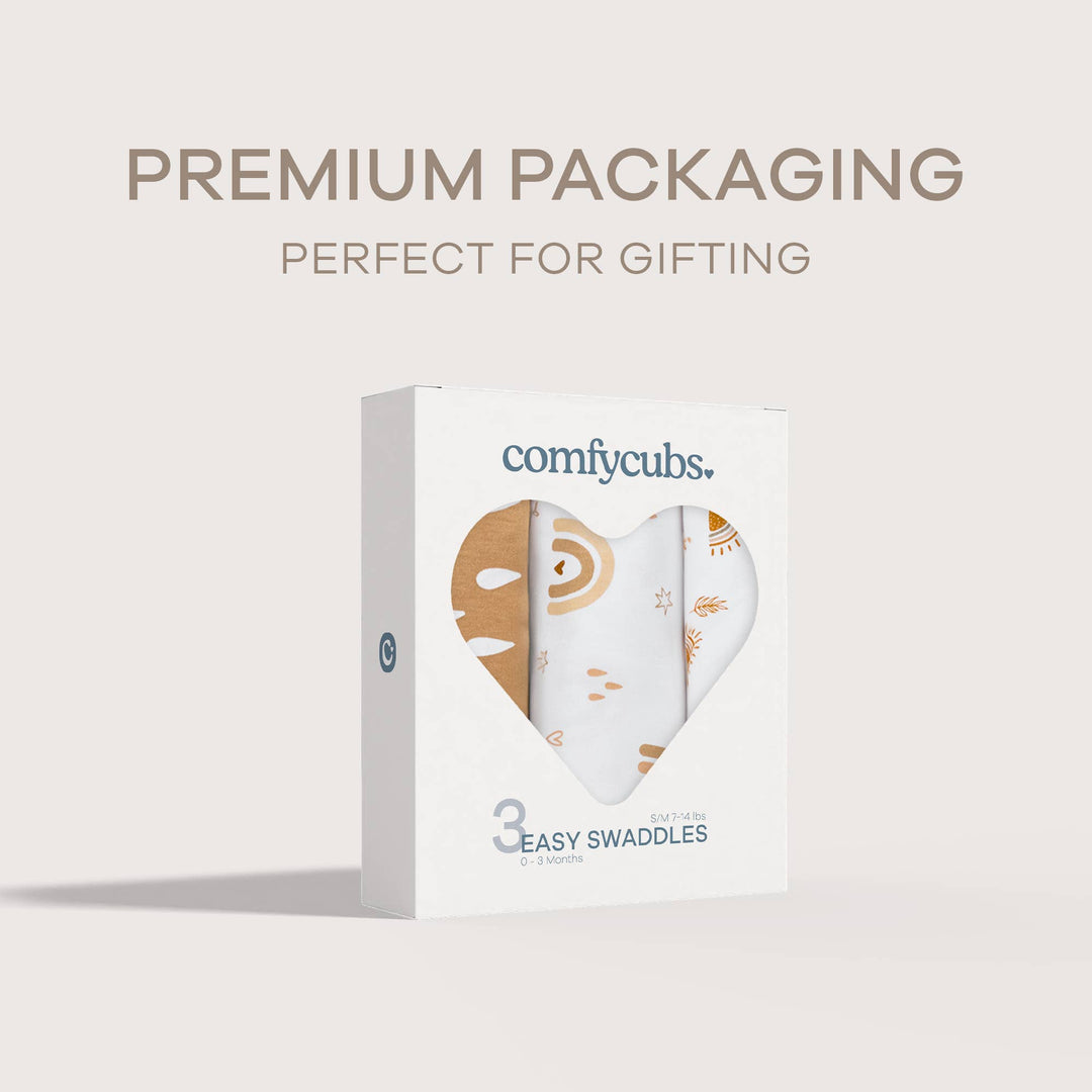 Baby Easy Swaddle Blankets - Premium Swaddle from Comfy Cubs - Just $19.95! Shop now at Pat's Monograms