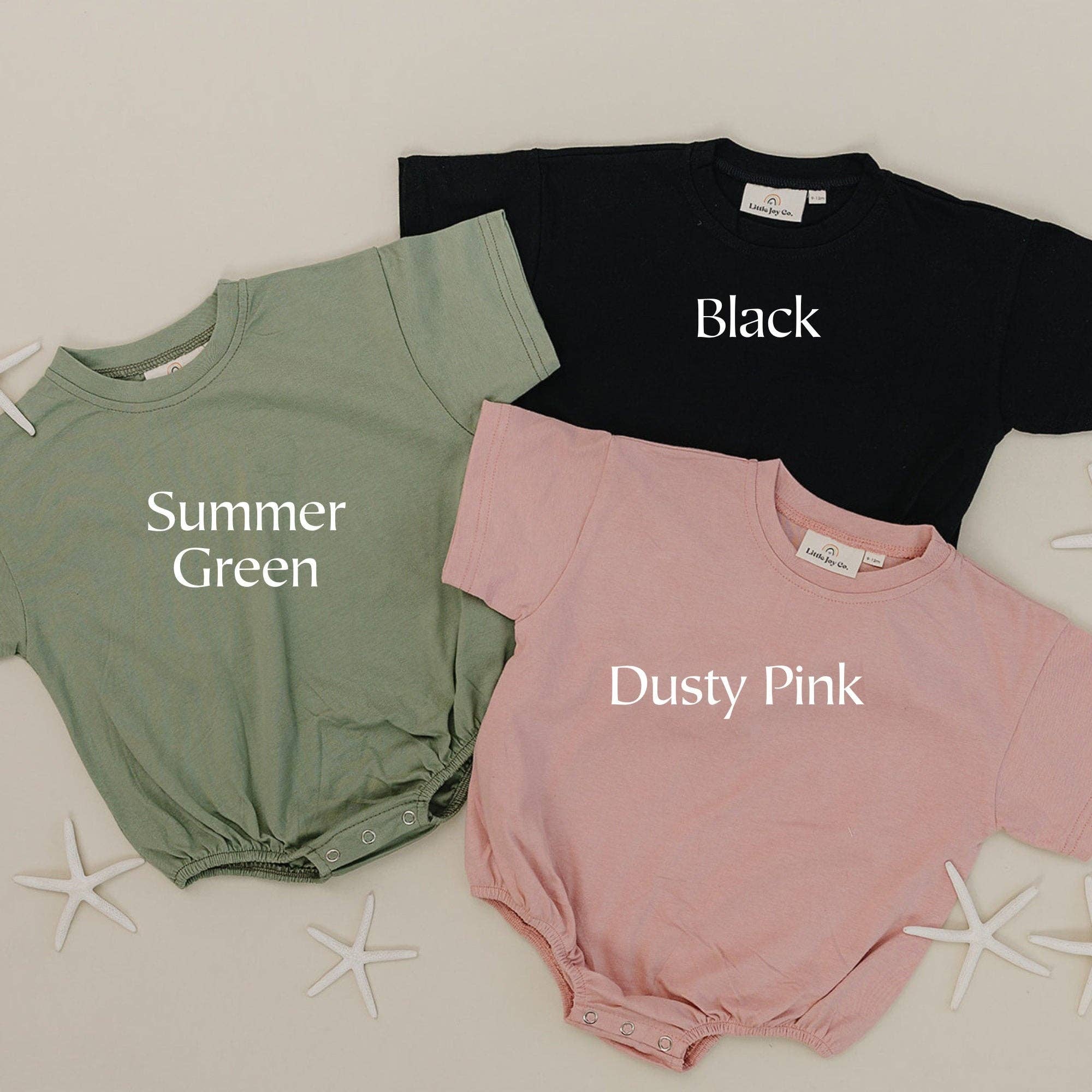 Oversized T-Shirt Romper - Premium Baby & Toddler Outfits from Little Joy Co. - Just $18! Shop now at Pat's Monograms