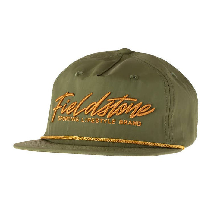 Hydro 3D Puff Script Logo Hat (496) - Premium hat from Fieldstone - Sporting Lifestyle Brand - Just $30! Shop now at Pat's Monograms