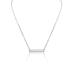 Stainless Steel Blank Bar Necklace - Premium Jewelry from WJW - Just $24.95! Shop now at Pat's Monograms