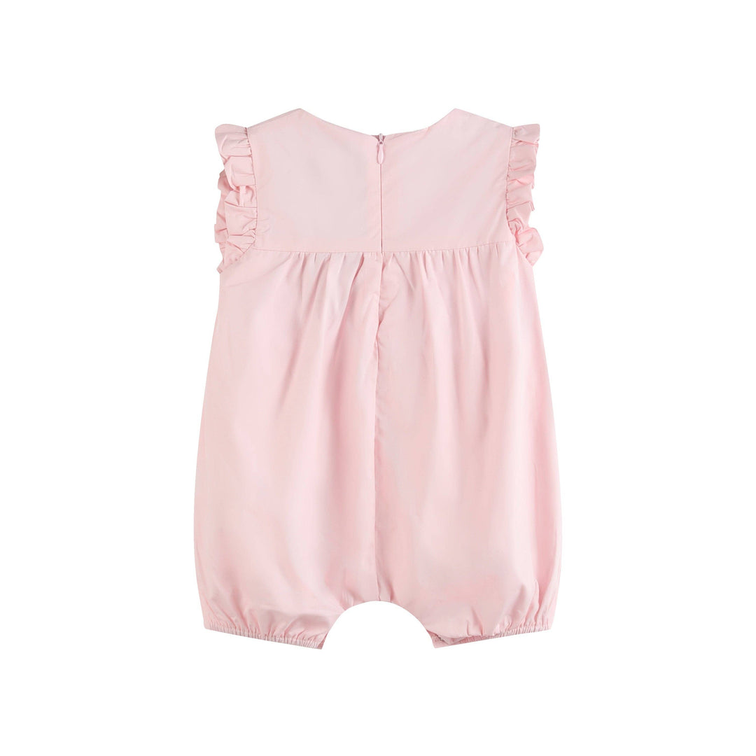 Pink Ruffle Jumper Romper - Premium Baby & Toddler Outfits from Lil Cactus - Just $38.95! Shop now at Pat's Monograms