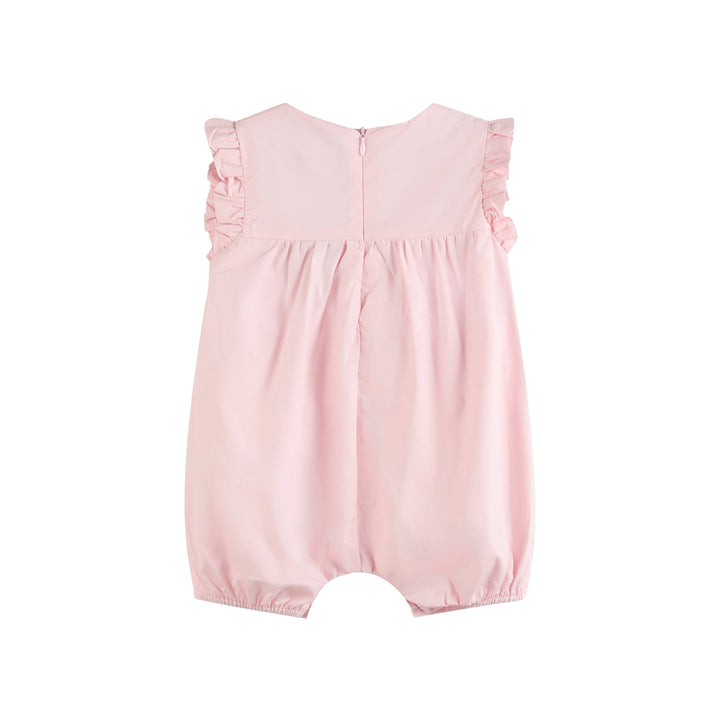 Pink Ruffle Jumper Romper - Premium Baby & Toddler Outfits from Lil Cactus - Just $38.95! Shop now at Pat's Monograms