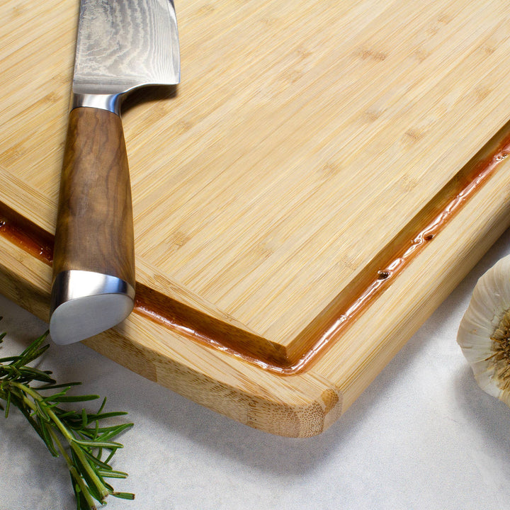 Malibu Groove Bamboo Cutting Board with Juice Groove - Premium Cutting Boards from Totally Bamboo - Just $34.95! Shop now at Pat's Monograms