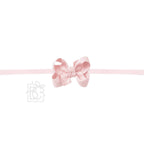 1/4" PANTYHOSE HEADBAND W/SIGNATURE GROSGRAIN BOW - Premium Baby Accessories from Beyond Creations, LLC - Just $10.95! Shop now at Pat's Monograms
