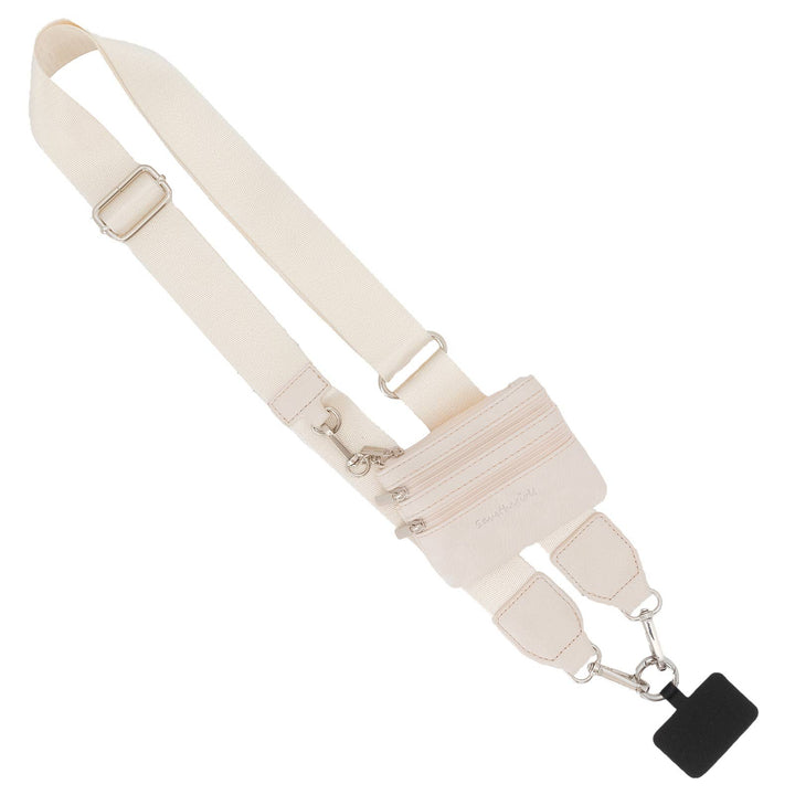 Clip & Go Strap with Pouch - Neutral Collection - Premium phone accessories from Save The Girls - Just $23.95! Shop now at Pat's Monograms