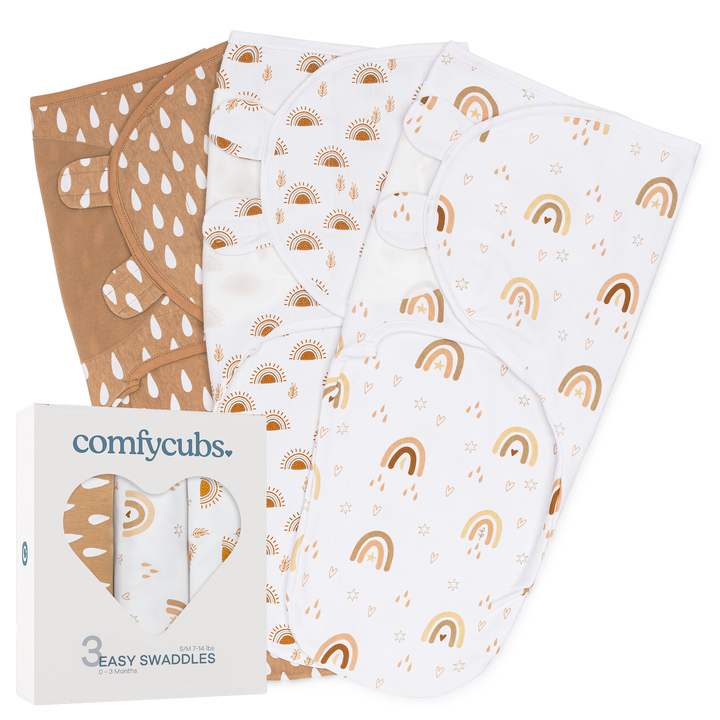 Baby Easy Swaddle Blankets - Premium Swaddle from Comfy Cubs - Just $19.95! Shop now at Pat's Monograms