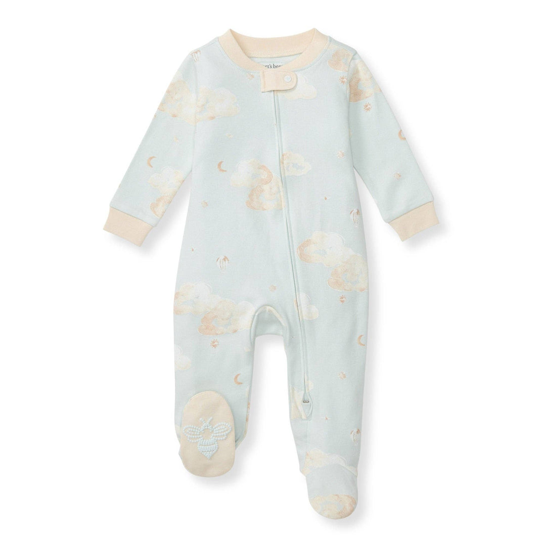 Good Night Sky Organic Cotton Sleep & Play - Ice Flow - Premium Baby Sleepwear from Burt's Bees Baby - Just $14.95! Shop now at Pat's Monograms