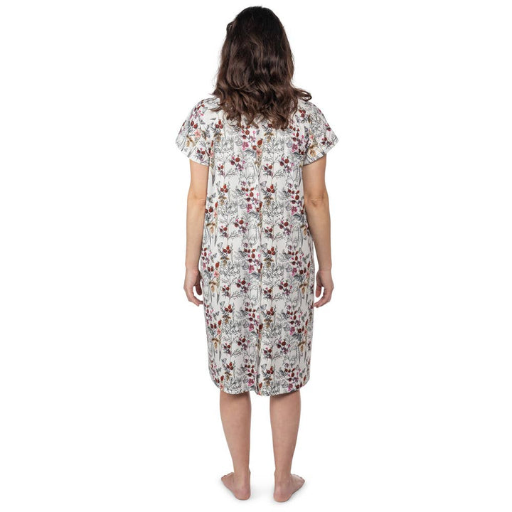 Floral Mommy Labor and Delivery/ Nursing Gown - Premium Maternity Clothing from Three Little Tots - Just $36.95! Shop now at Pat's Monograms