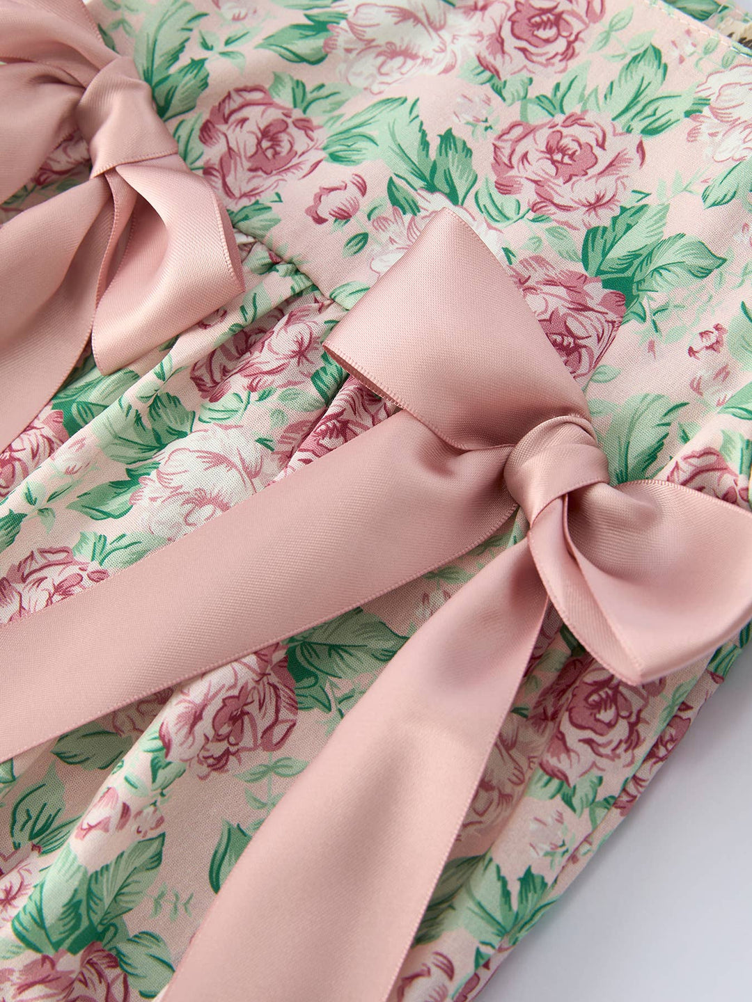 Vintage Rose Baby Girls Romper - Premium Baby & Toddler Outfits from Rylee Faith Designs - Just $32.95! Shop now at Pat's Monograms