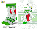 Fruit Roll Up Socks - Premium Socks from Cool Socks - Just $13.95! Shop now at Pat's Monograms