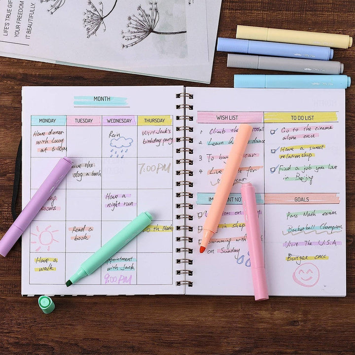 Macaron Color Highlighters - Premium Art supplies from Mr. Pen - Just $6.95! Shop now at Pat's Monograms