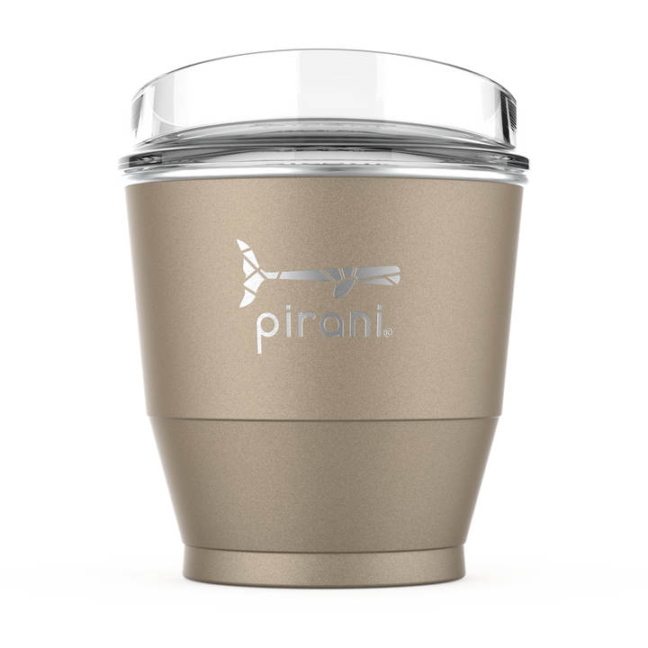 Wine Tumbler  - Champagne (Metallic)  - 10 oz - Premium drinkware from Pirani Life - Just $24.95! Shop now at Pat's Monograms