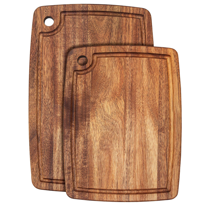 Acacia Wood Cutting Board with Juice Groove - Premium Cutting Boards from Totally Bamboo - Just $19! Shop now at Pat's Monograms