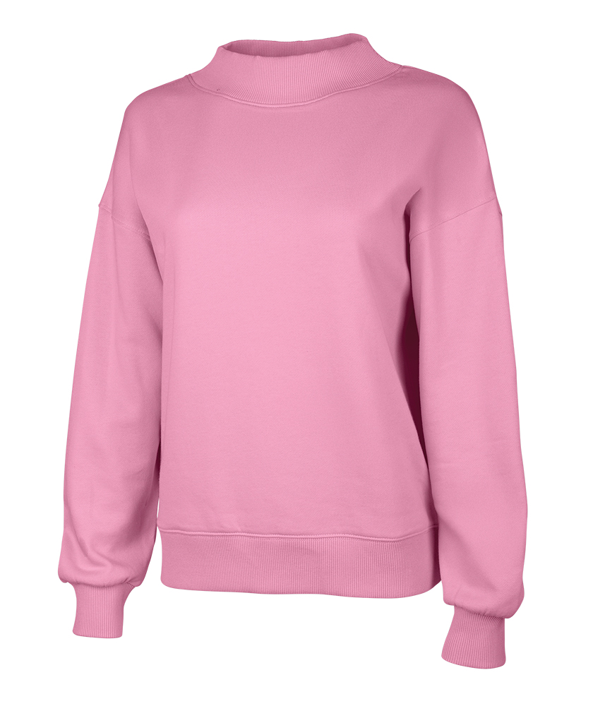 Women's Willow Mock-Neck Sweatshirt - Premium Sweatshirt from Charles River Apparel - Just $56.95! Shop now at Pat's Monograms