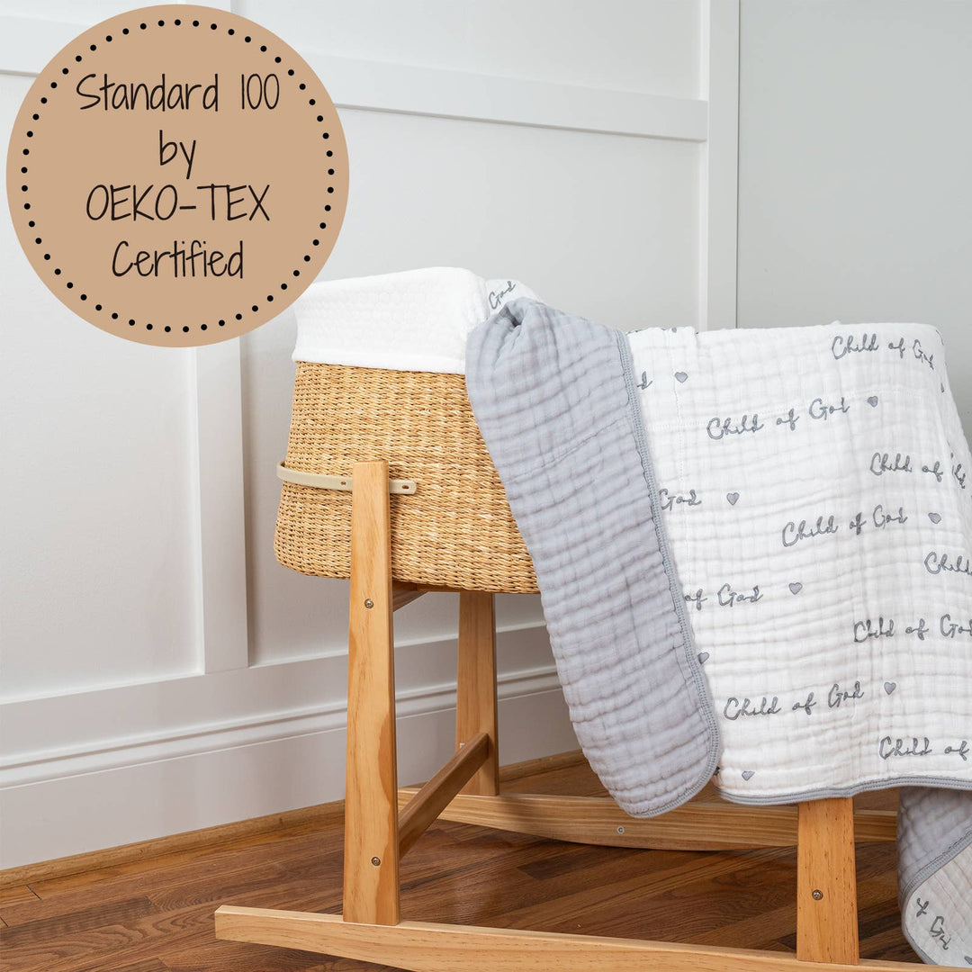 Child Of God Baby Toddler Quilt - Premium Baby Blanket from LollyBanks - Just $34.95! Shop now at Pat's Monograms