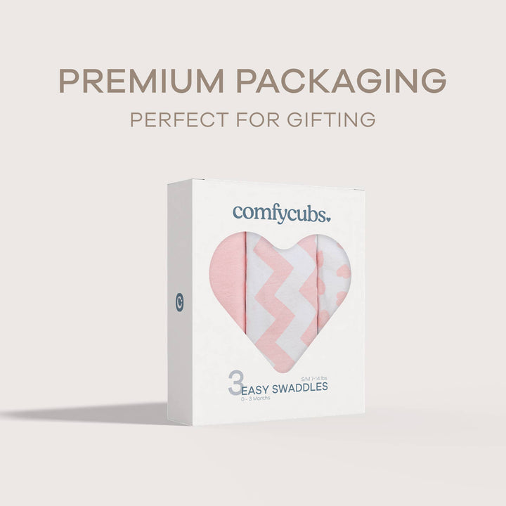 Baby Easy Swaddle Blankets - Premium Swaddle from Comfy Cubs - Just $19.95! Shop now at Pat's Monograms