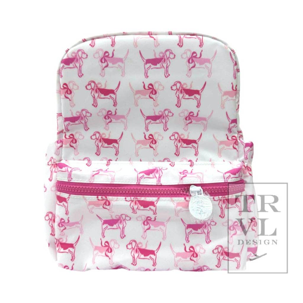 Mini Backer - Puppy Love Pink Backpack - Premium Backpack from TRVL Design - Just $48.95! Shop now at Pat's Monograms