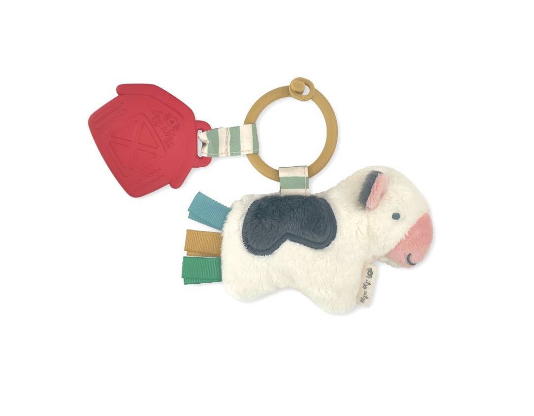 Itzy Pal Cow - Premium teethers from Itzy Ritzy - Just $9.95! Shop now at Pat's Monograms