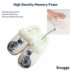 Silver Tabby Cat Snuggs Slipper - Comfy - Pet lovers - Premium houseshoes from E&S Pets - Just $24.95! Shop now at Pat's Monograms
