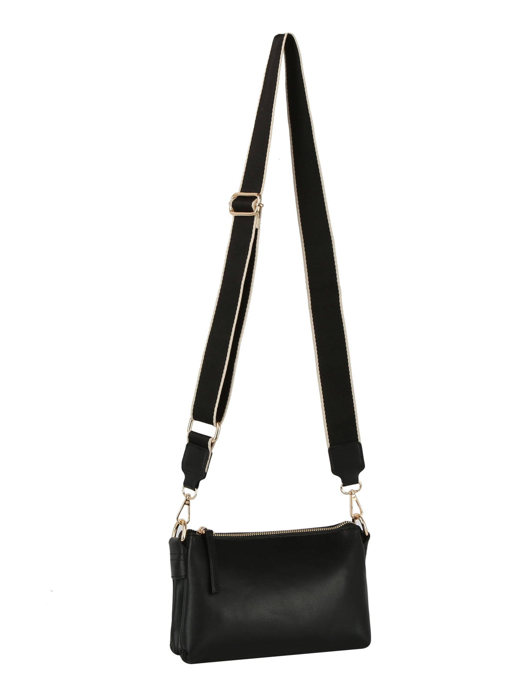 Double entry crossbody - Premium handbag from Handbag Factory Corp - Just $32.95! Shop now at Pat's Monograms