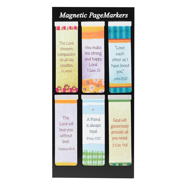 Whimsical Friends Magnetic Bookmark Set - Premium Books and Devotionals from Christian Art Gifts - Just $4.65! Shop now at Pat's Monograms