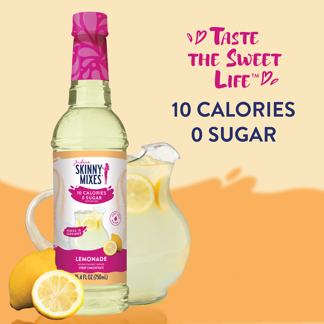 Sugar Free Lemonade Syrup Concentrate - Premium drink mix from Jordan's Skinny Mixes - Just $9.59! Shop now at Pat's Monograms