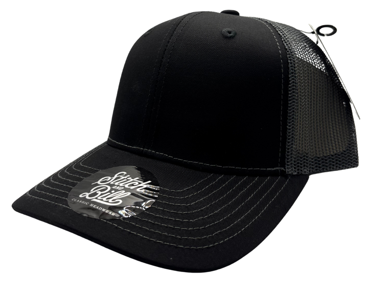 Trucker Adjustable Baseball Cap Premium Quality Men Women - Premium Headwear from Stitch and Bill Wholesale Hats - Just $9! Shop now at Pat's Monograms