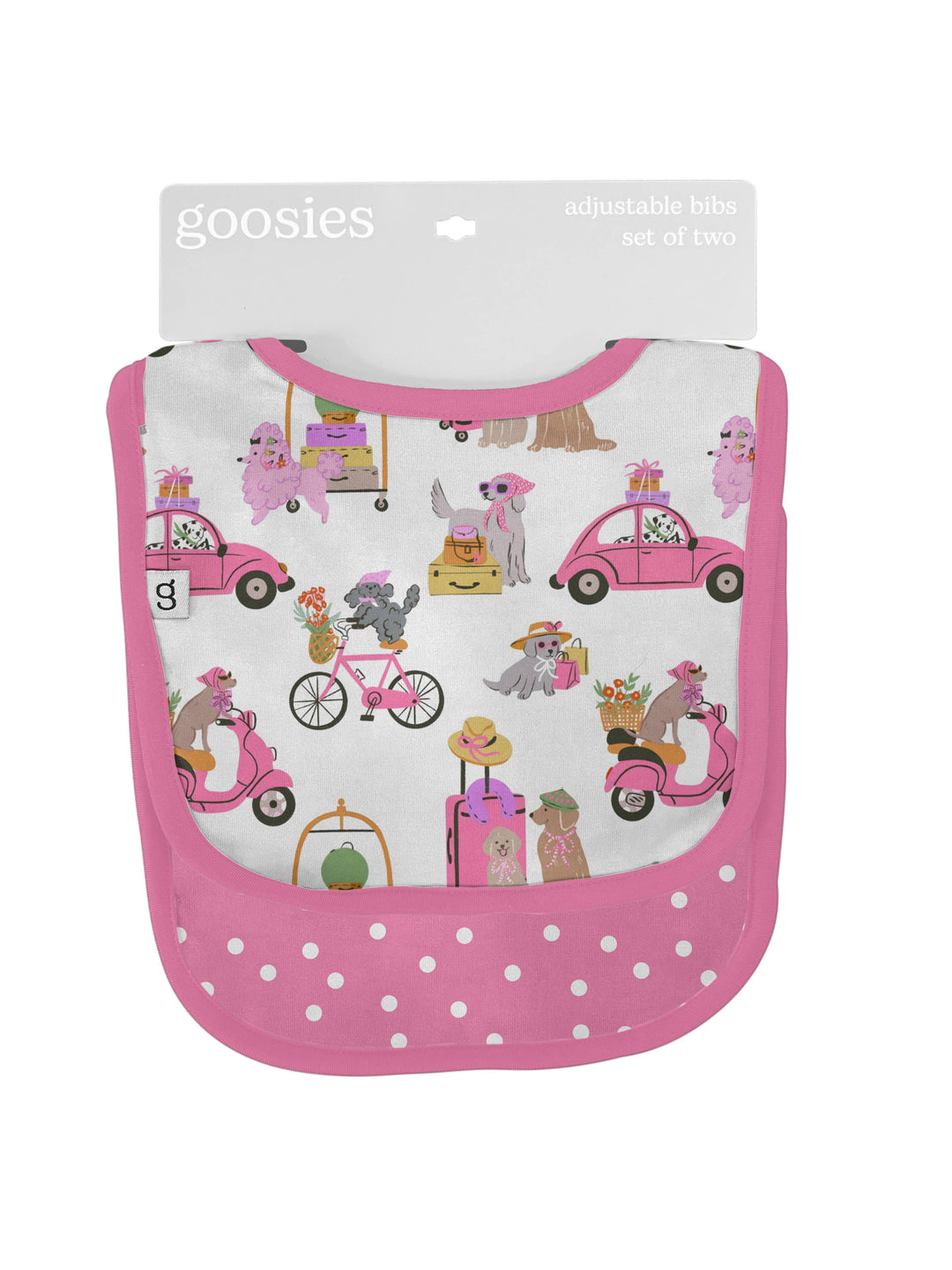 Bib Set - Puppy Chic - Premium Baby Accessories from Goosies - Just $26.95! Shop now at Pat's Monograms