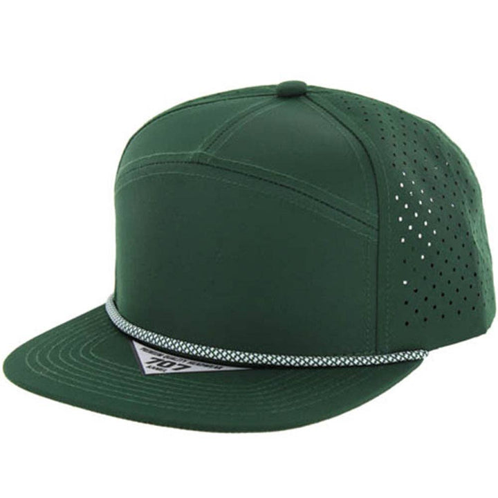 BLANK 7 PANEL HYDRO WITH ROPE SNAPBACK CAP - Premium hat from Zion Brand - Just $14! Shop now at Pat's Monograms
