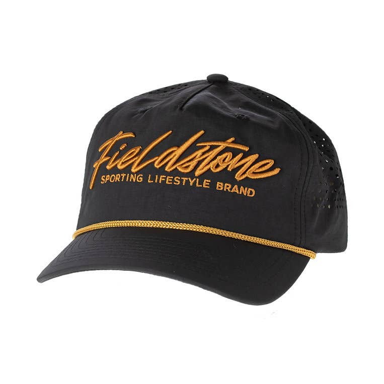 Hydro 3D Puff Script Logo Hat (496) - Premium hat from Fieldstone - Sporting Lifestyle Brand - Just $30! Shop now at Pat's Monograms