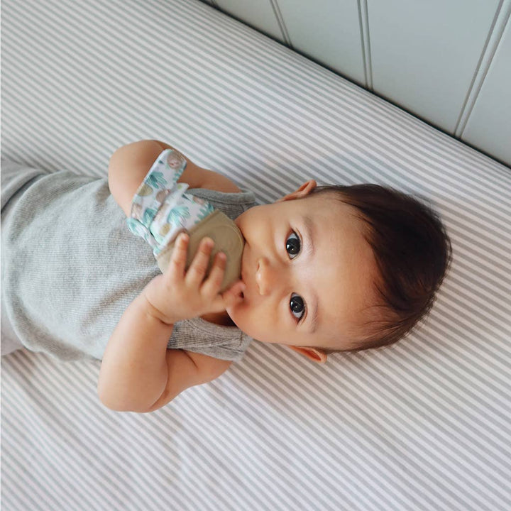 Itzy Mitt™ Silicone Teething Mitts: Highland Cow - Premium teethers from Itzy Ritzy - Just $9.95! Shop now at Pat's Monograms