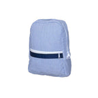 Small Seersucker Backpacks - Premium Backpack from Mint - Just $26.95! Shop now at Pat's Monograms