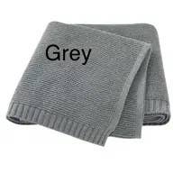 Knitted 100% Cotton Nap Time Blanket - Premium Baby Gift from Zsa Zsa & LoLLi - Just $32.95! Shop now at Pat's Monograms