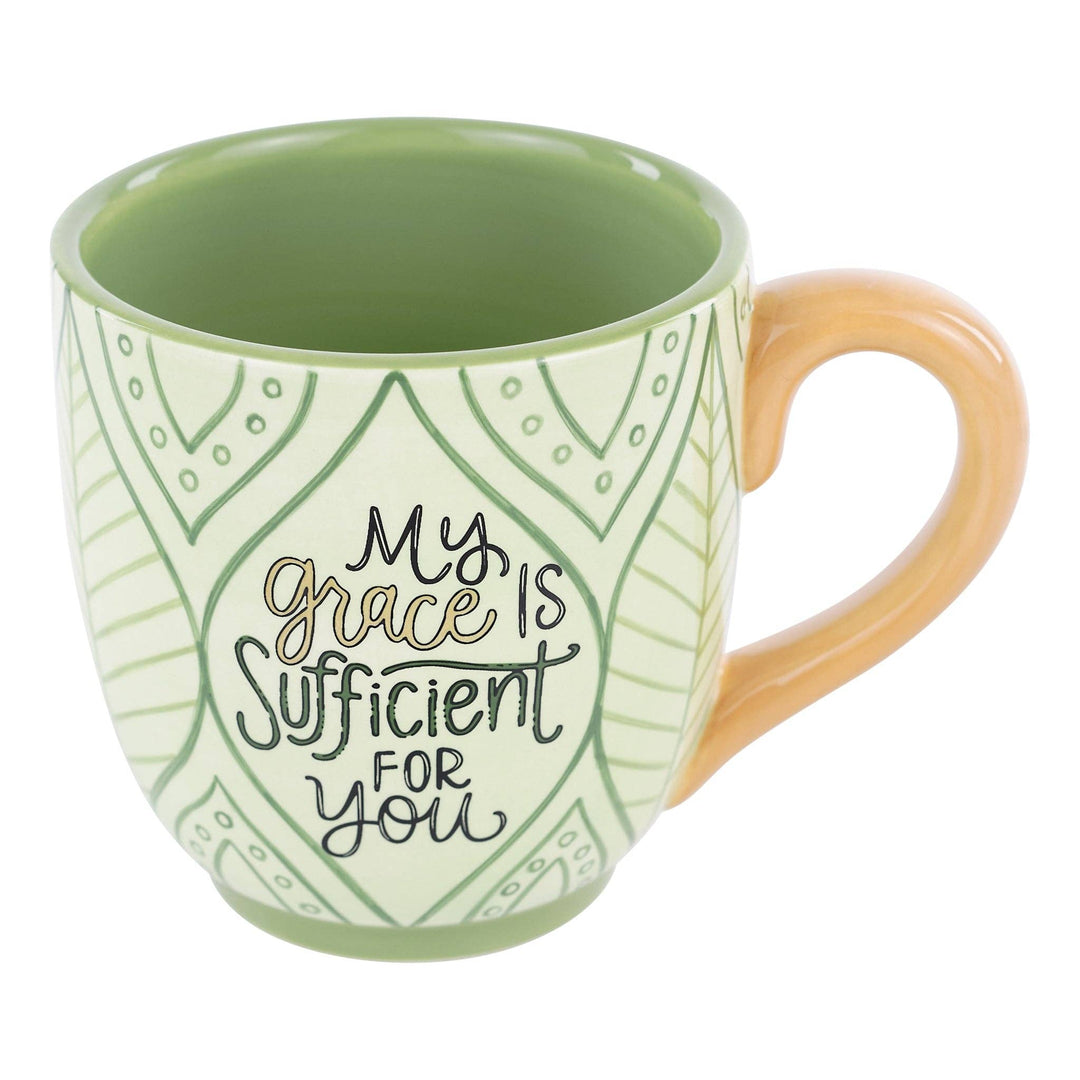 My Grace is Sufficient Mug - Premium coffee mug from Glory Haus - Just $18.95! Shop now at Pat's Monograms