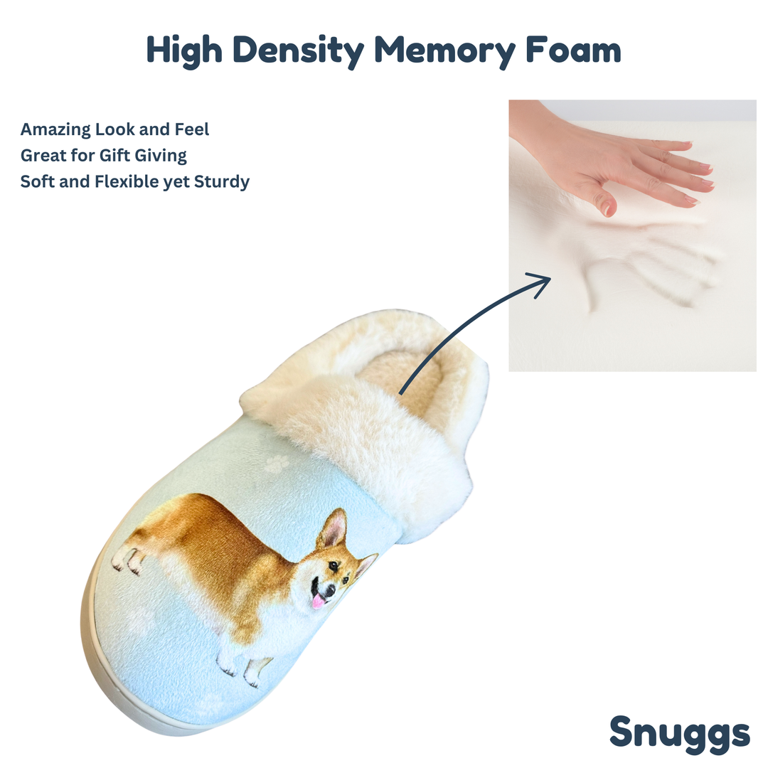 Welsh Corgi Snuggs Slippers - Premium Slippers from E&S Pets - Just $24.95! Shop now at Pat's Monograms