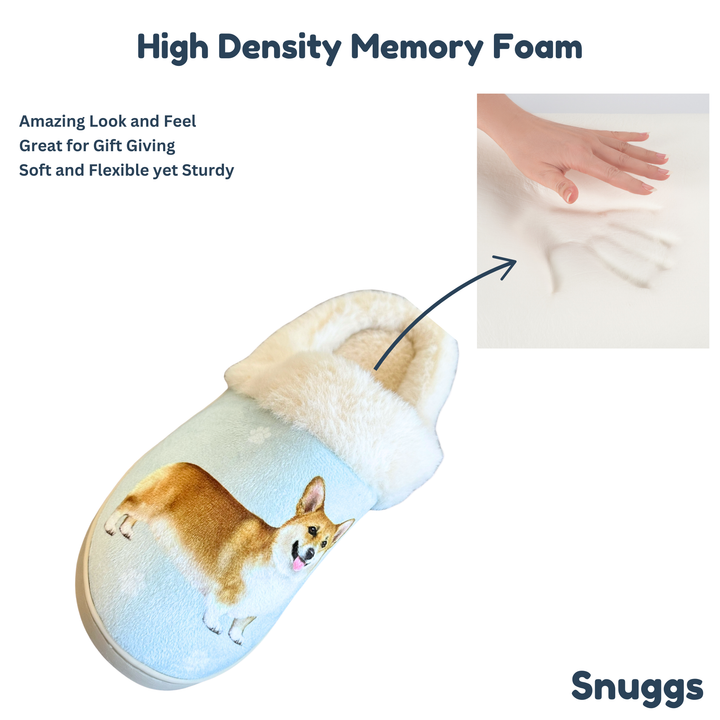 Welsh Corgi Snuggs Slippers - Premium Slippers from E&S Pets - Just $24.95! Shop now at Pat's Monograms
