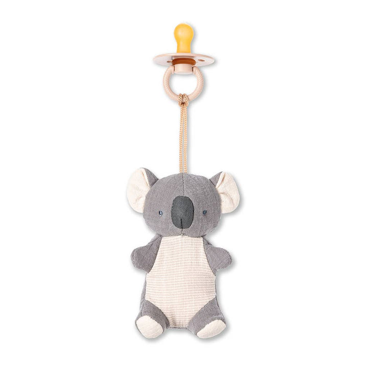 Bitzy Pal Natural Rubber Pacifier & Plush - Premium  from Itzy Ritzy - Just $14.95! Shop now at Pat's Monograms