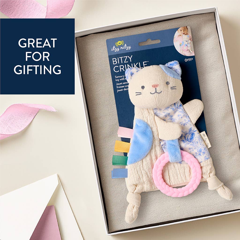 Kitty Bitzy Crinkle™ - Premium Baby Toys & Activity Equipment from Itzy Ritzy - Just $16.95! Shop now at Pat's Monograms