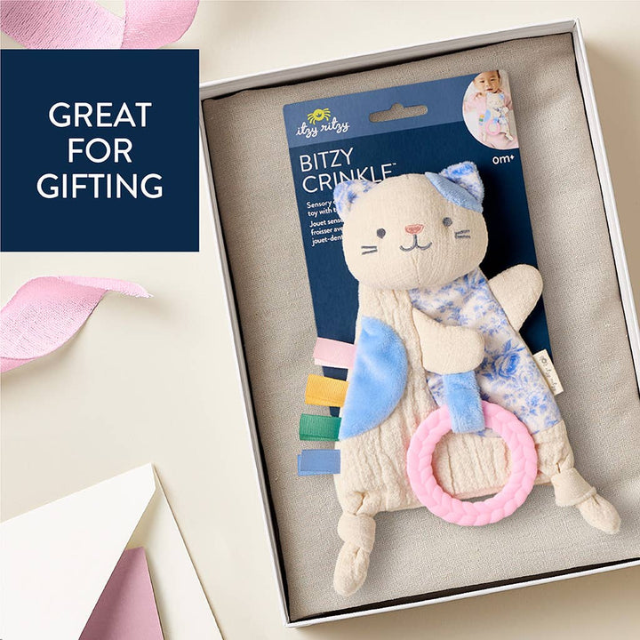 Kitty Bitzy Crinkle™ - Premium Baby Toys & Activity Equipment from Itzy Ritzy - Just $16.95! Shop now at Pat's Monograms